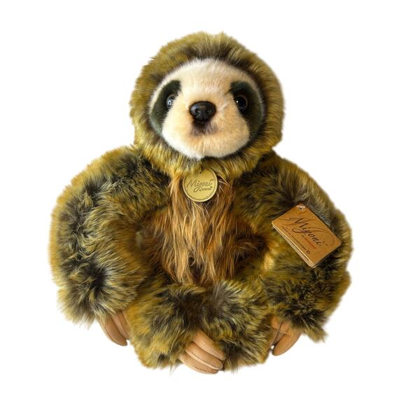 Aurora Miyoni Sloth Realistic Stuffed Animal Three-Toed Sloth Plushie SO SOFT!! - Picture 1 of 10